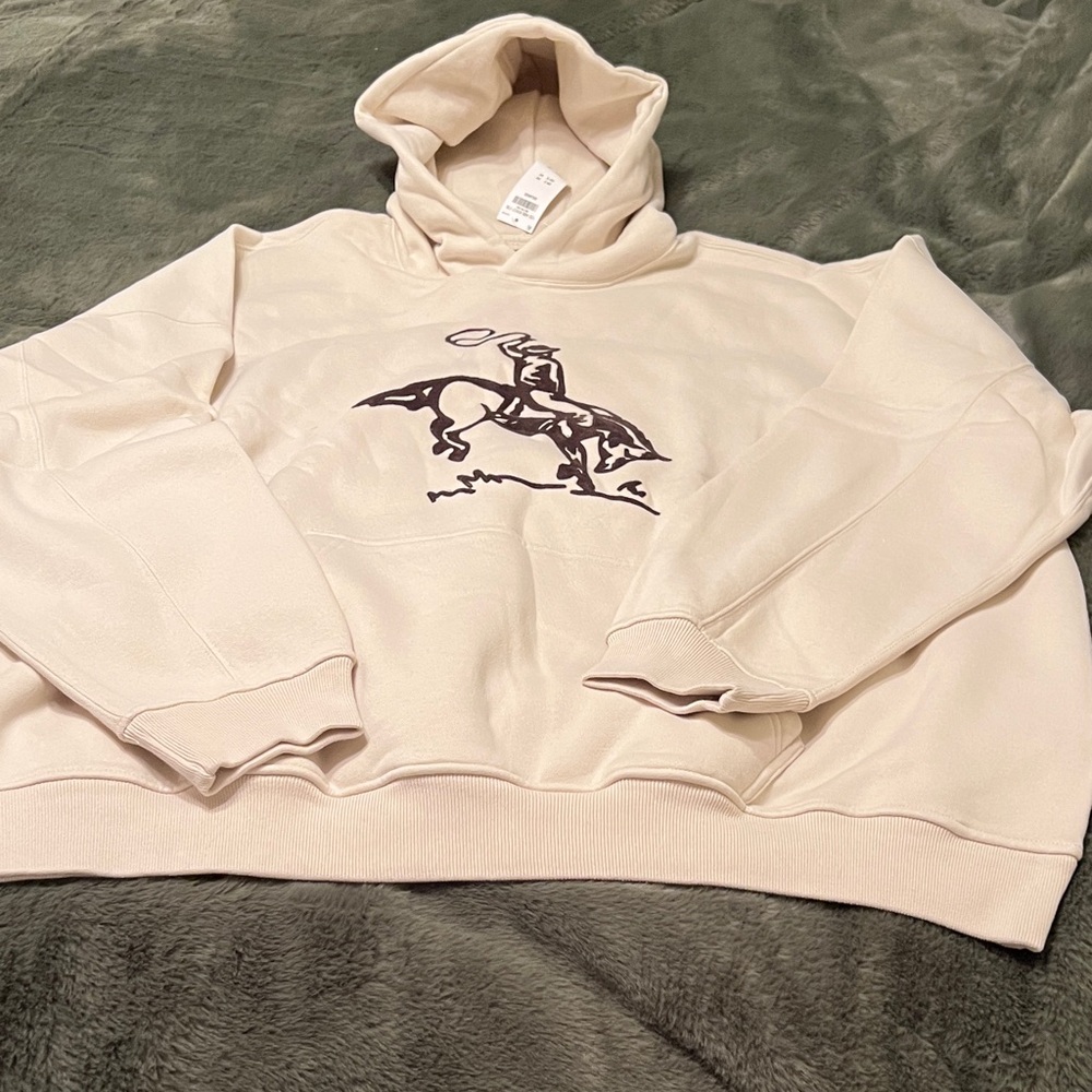 New Mens XXL ABERCROMBIE AND FITCH Oversized hoodie.